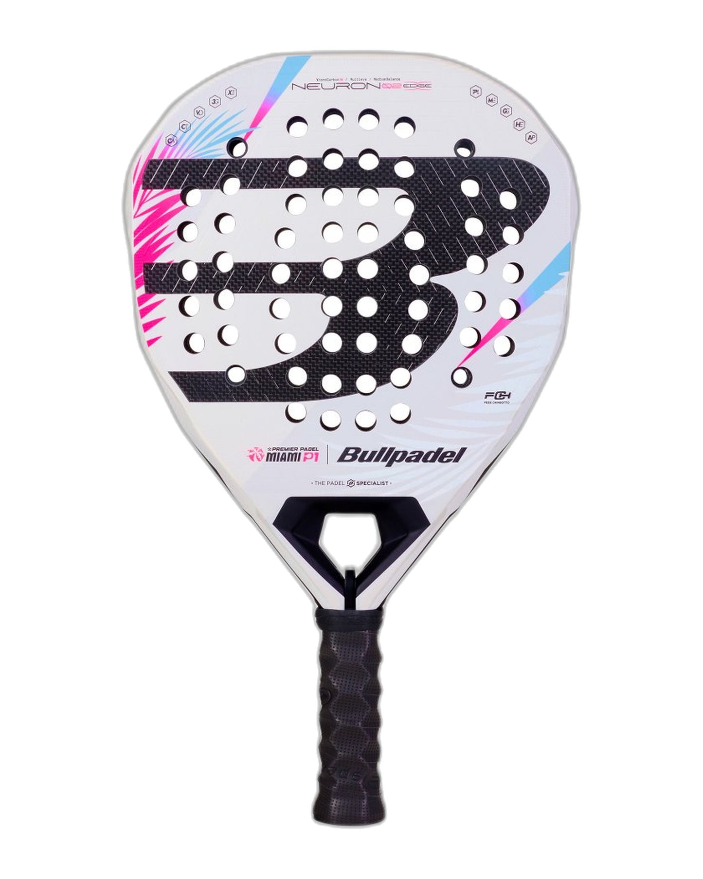 Bullpadel Neuron 02 Edge Miami P1 Padel Racket - Front
