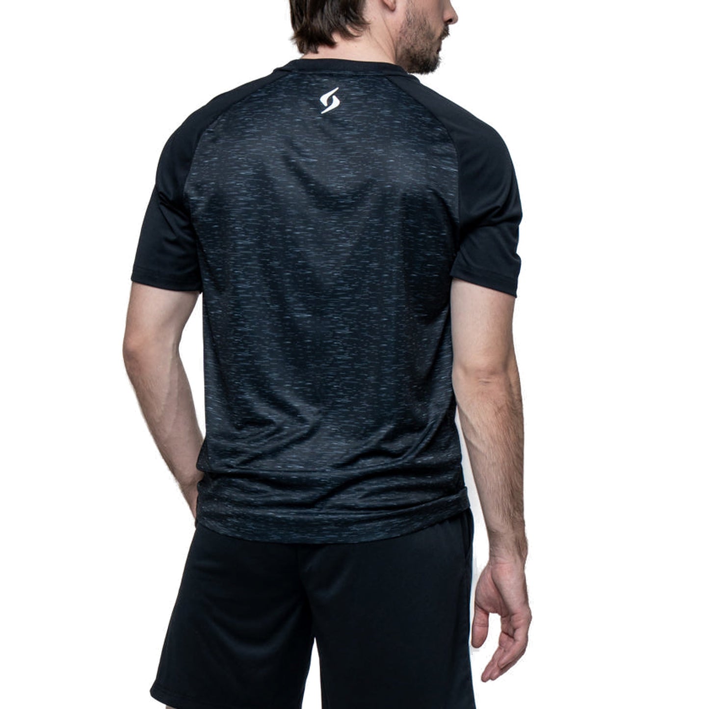 Siux Club 26 Men's Padel T-Shirt - Black - Back