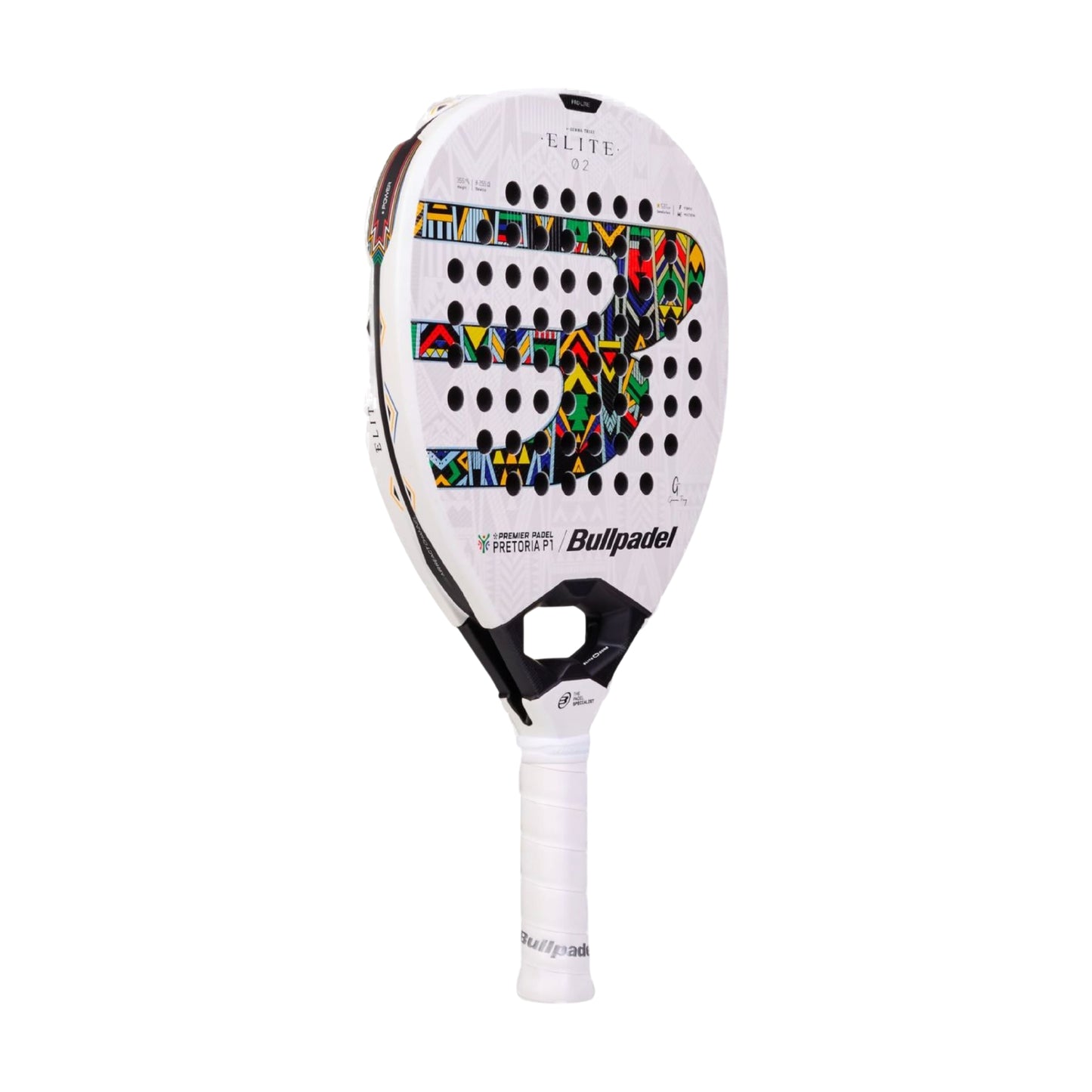 Bullpadel Elite 02 Pretoria LTD 2026 Padel Racket - Three-Quarter