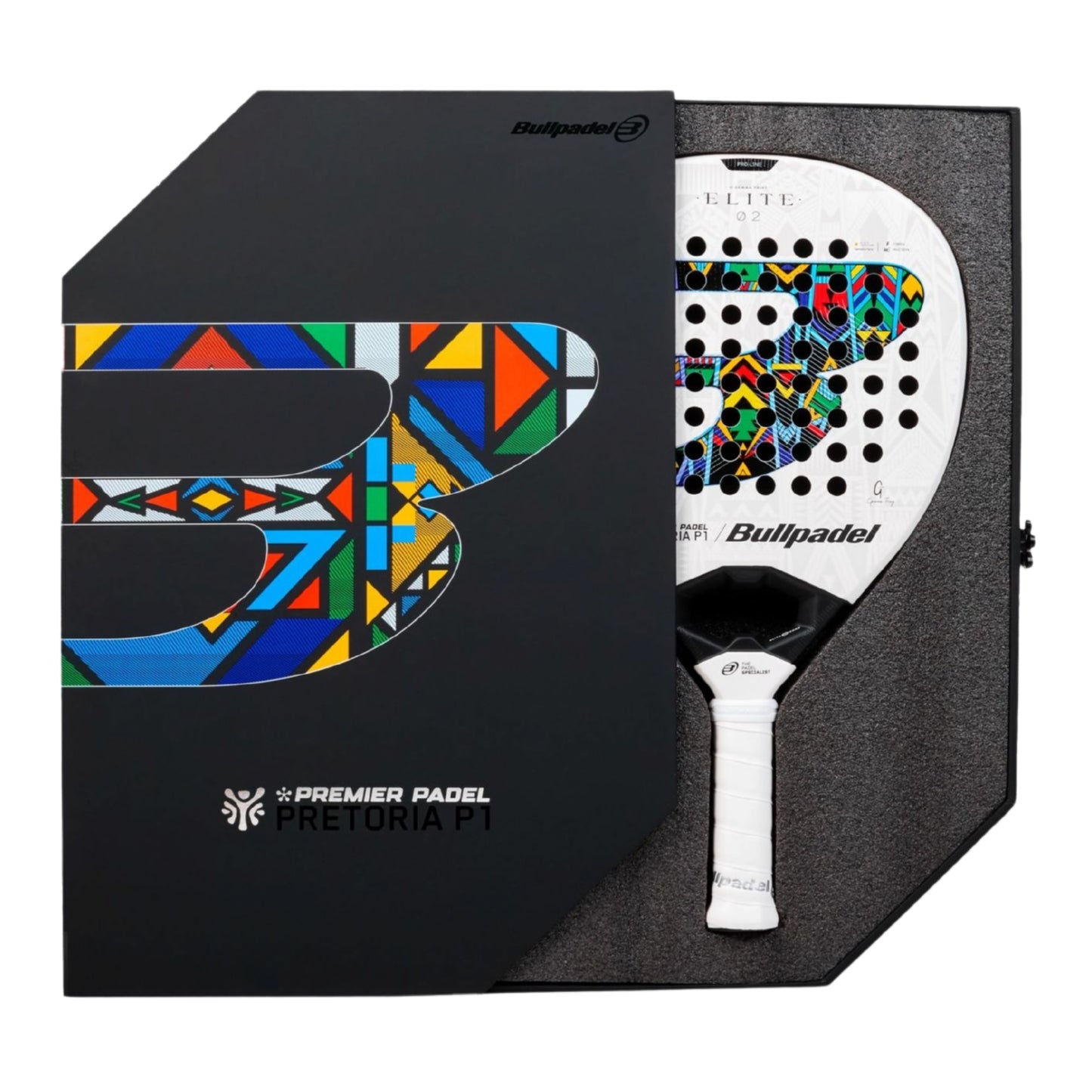 Bullpadel Elite 02 Pretoria LTD 2026 Padel Racket - Open Presentation Box