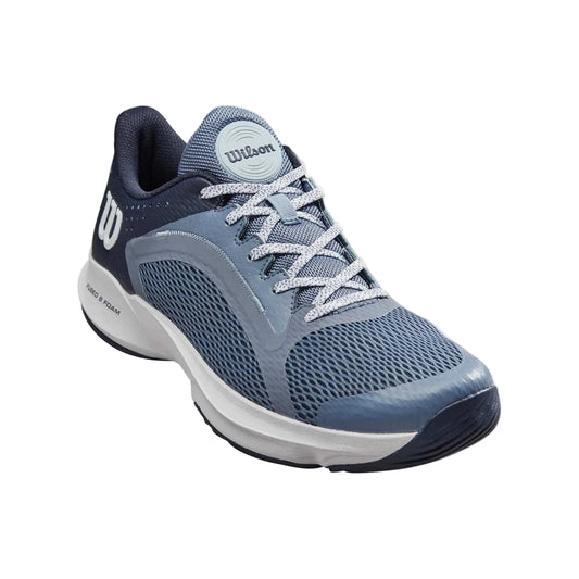 Wilson Hurakn Team 2.0 Padel Shoes Women - Blue Fog/White - Top