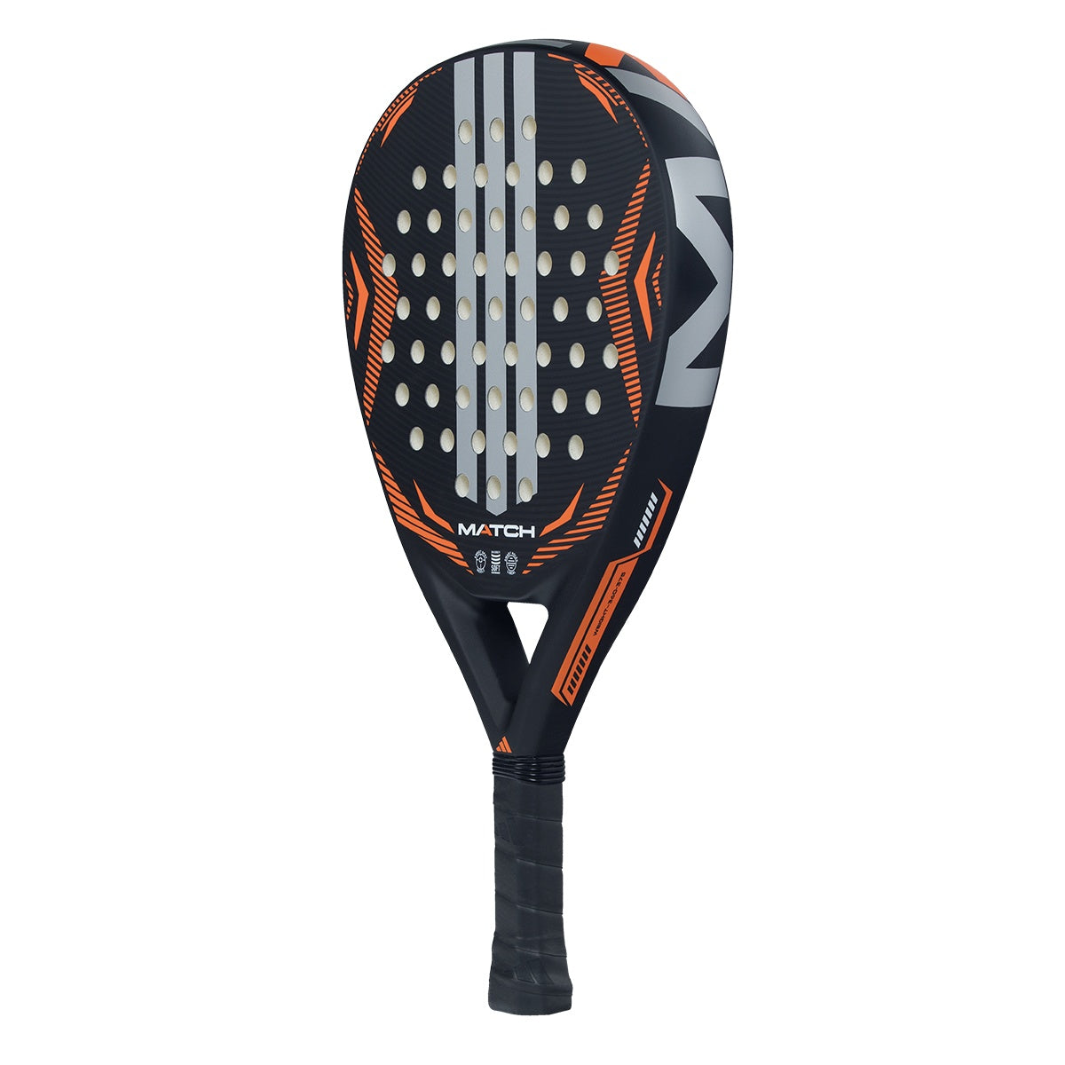 Adidas Match Black 2026 Padel Racket - Left Side