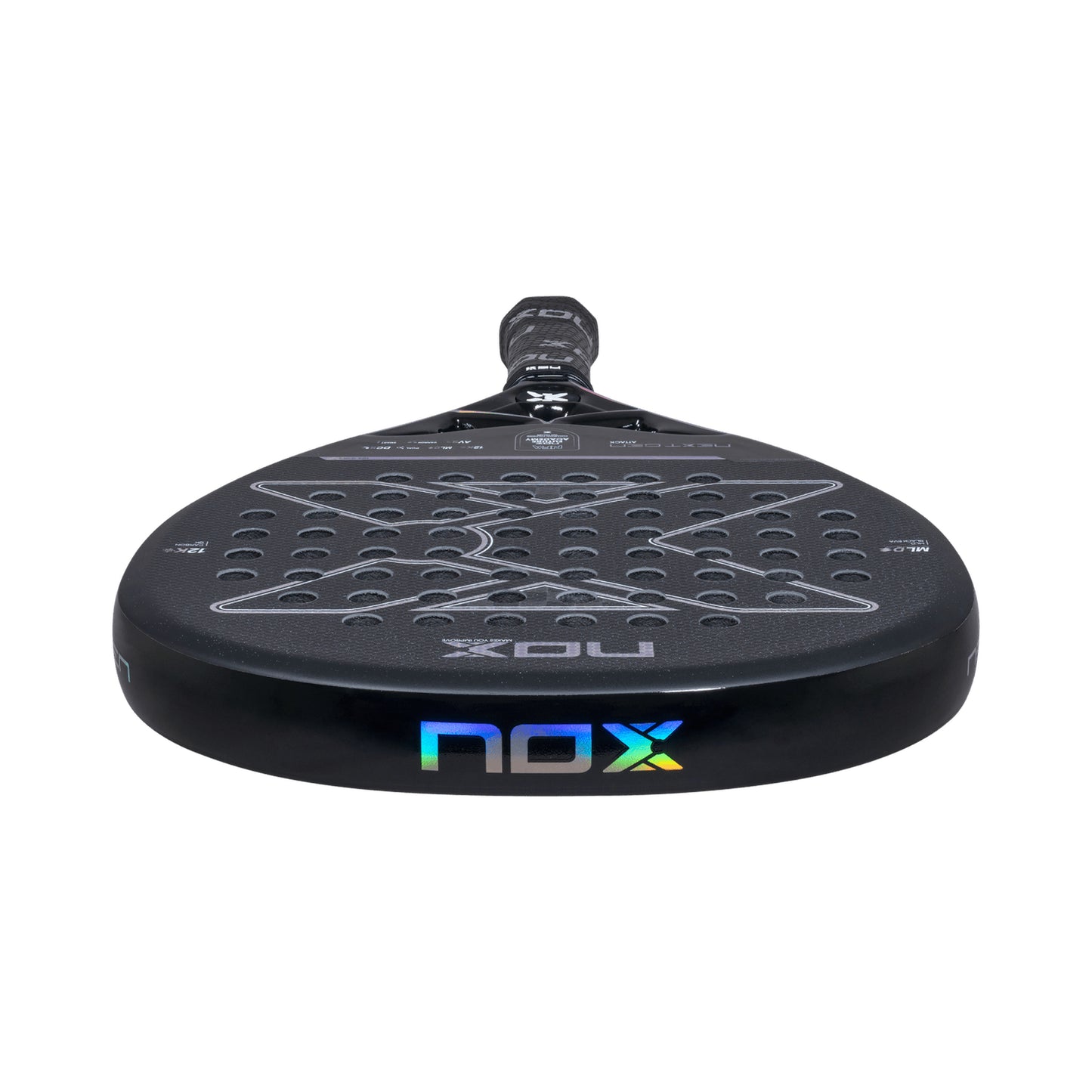 NOX NextGen Pro Attack 12K NFA Series 2026 Padel Racket - Top Edge