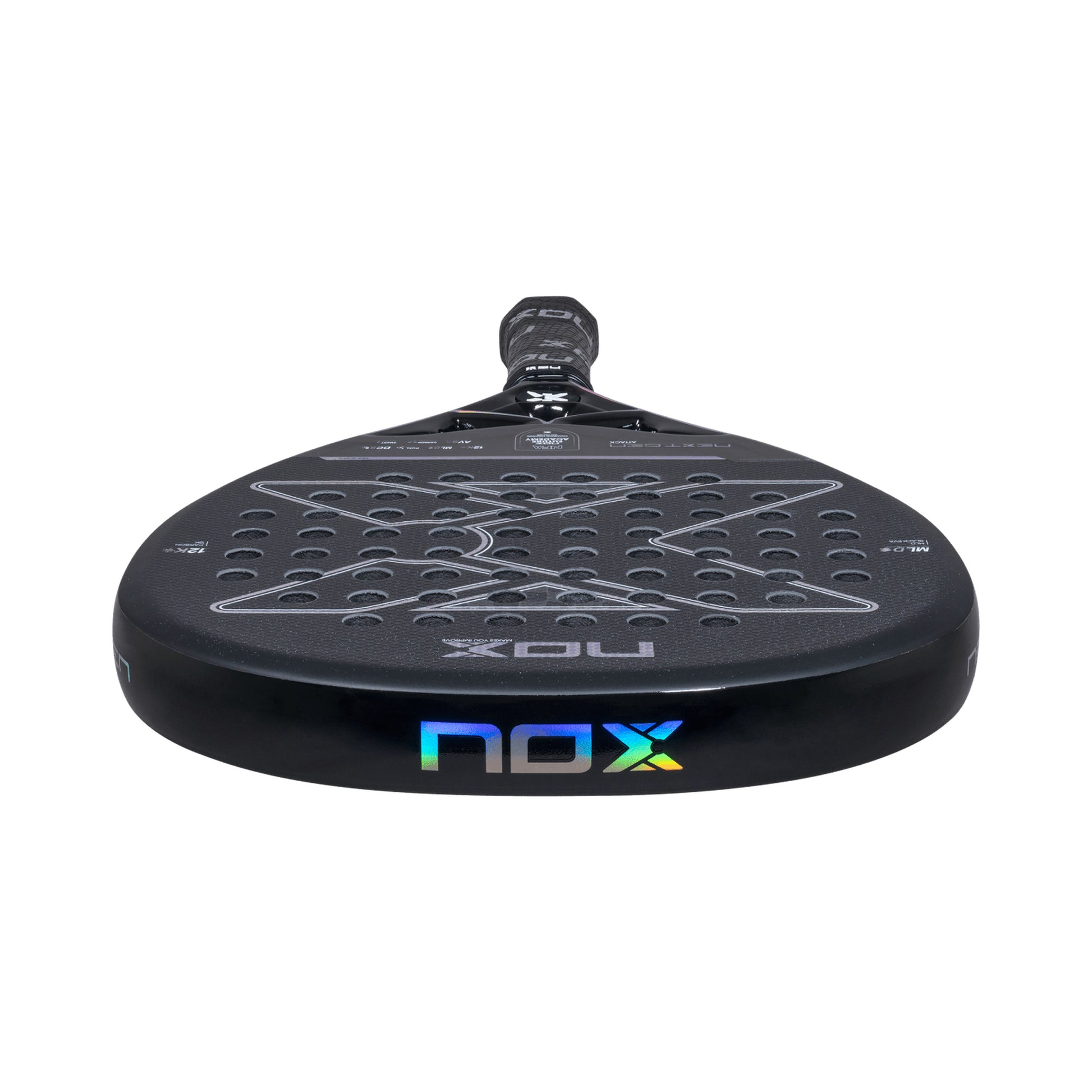 NOX NextGen Pro Attack 12K NFA Series 2026 Padel Racket - Top Edge