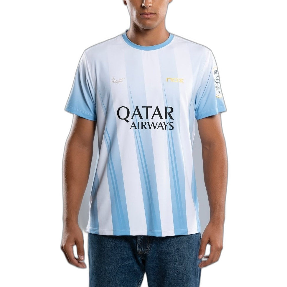 NOX AT10 Official T-Shirt - Light Blue