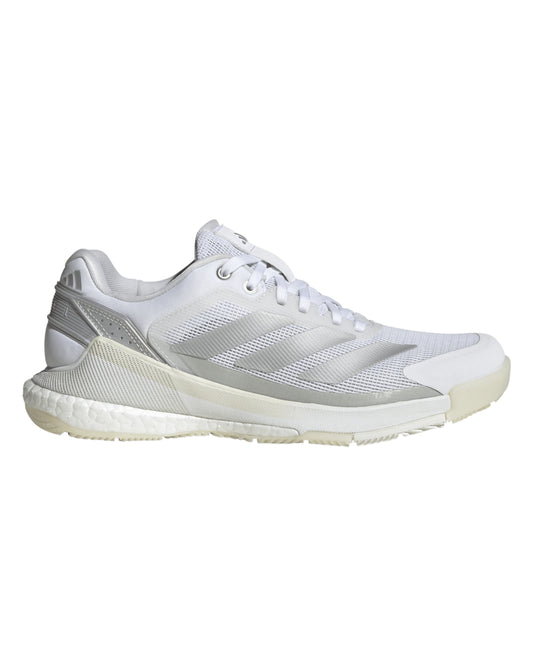 Adidas CrazyQuick Boost Padel Shoes Women - White/Silver - Side