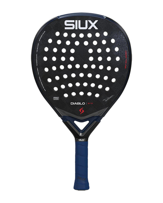 Siux Diablo Pro 2026 Padel Racket - Night Blue - Front