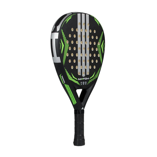 Adidas Match Black/Lime 2026 Padel Racket - Side