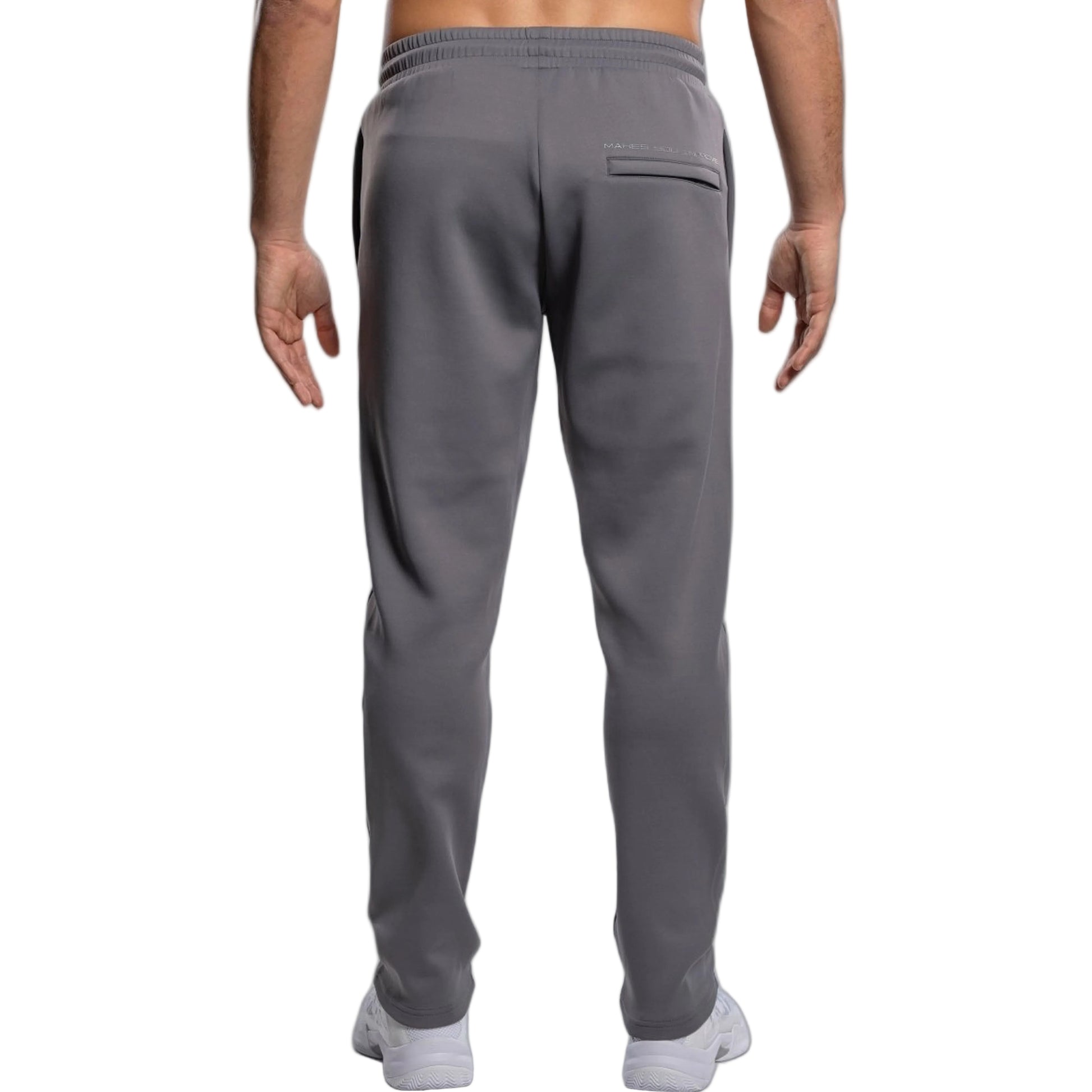 NOX Men's Team Sweatpants - Moon Grey - model back