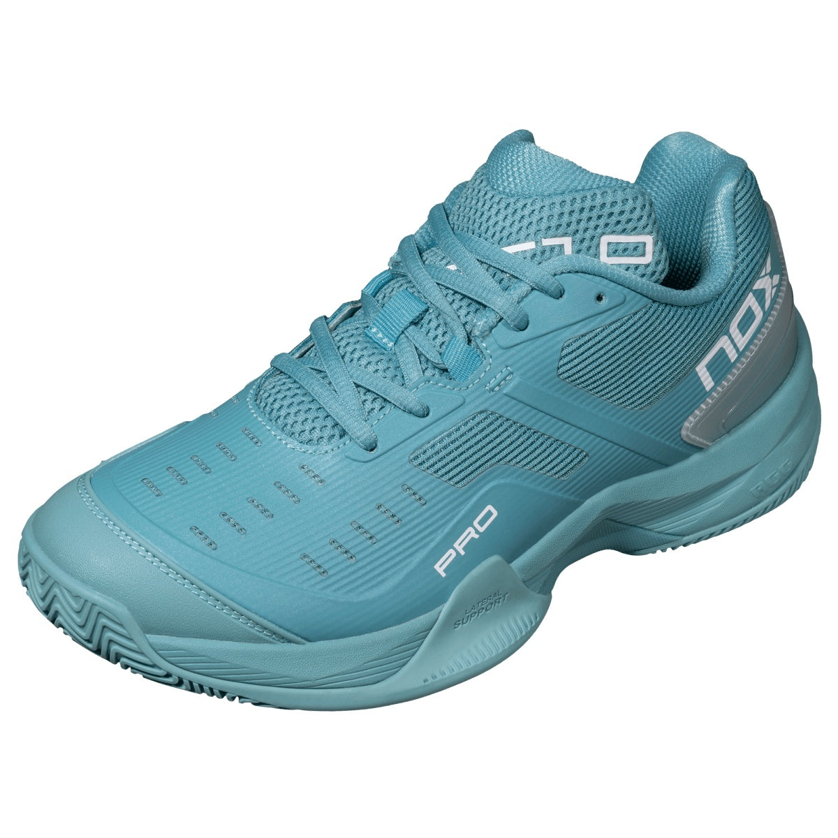 NOX AT10 Pro Turquoise/White Padel Shoes - Detail
