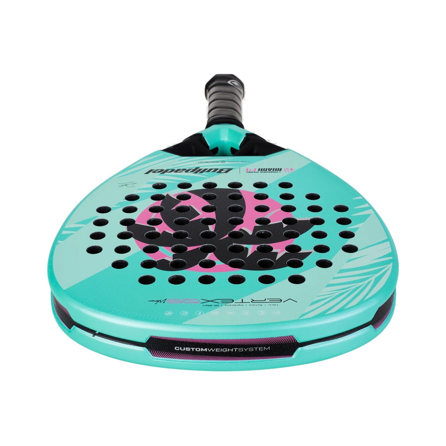 Bullpadel Vertex 05 W Miami P1 Padel Racket - Top