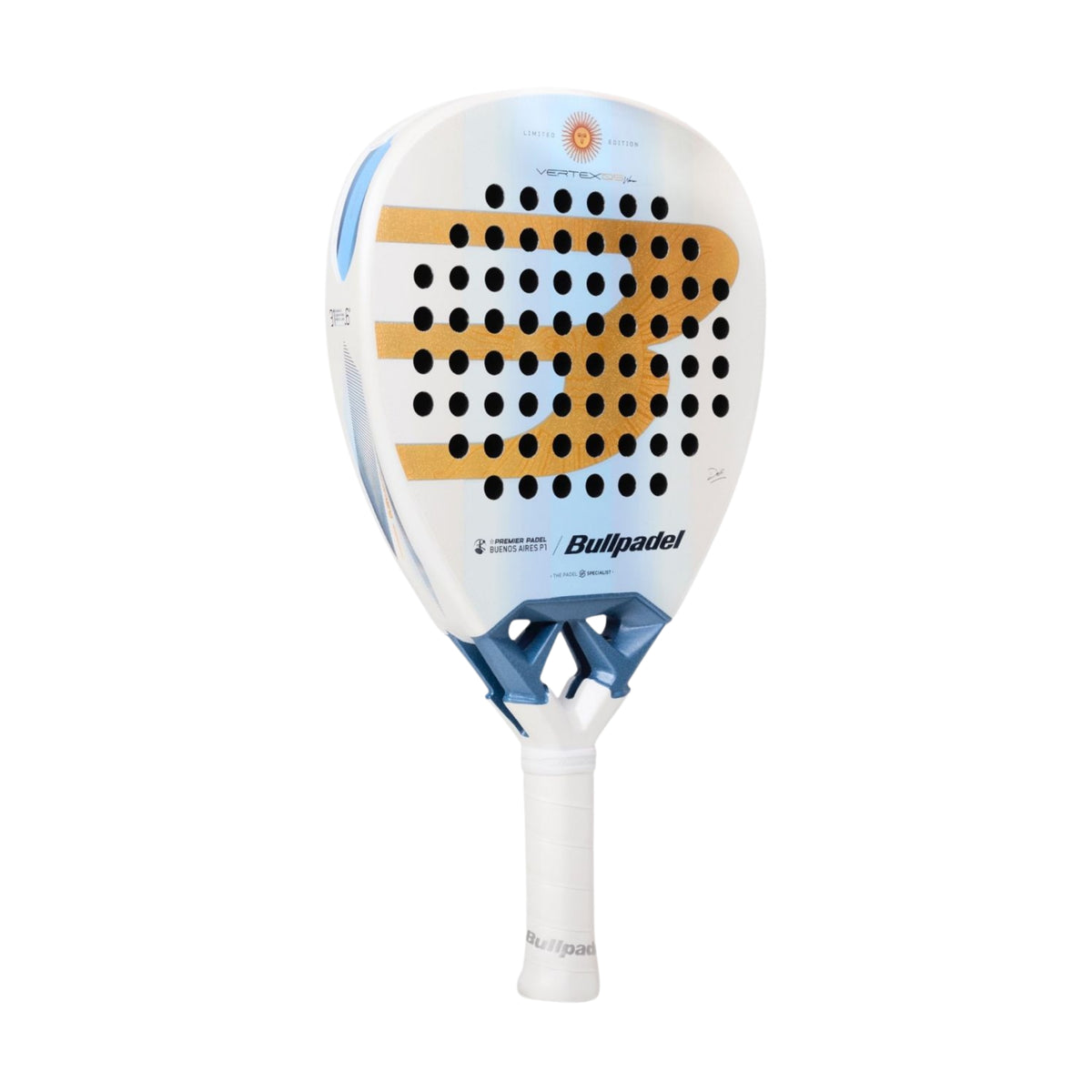 Bullpadel Vertex 05 Women Argentina LTD 2026 Padel Racket — angled view (Canva comparison)