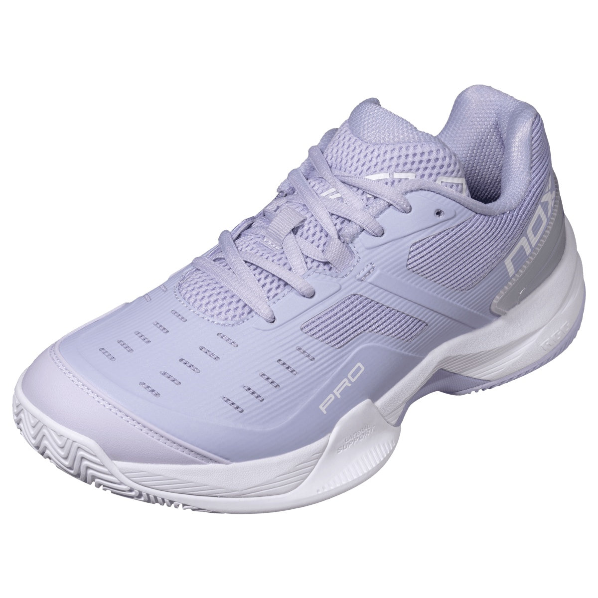NOX AT10 Pro - Purple/White Padel Shoes - Lifestyle