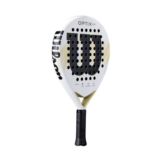 Wilson Optix V2 Padel Racket - White - Front