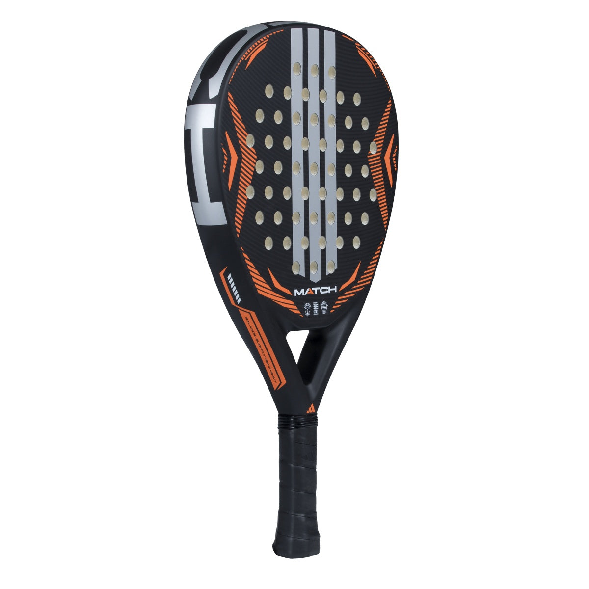 Adidas Match Black 2026 Padel Racket - Right Side