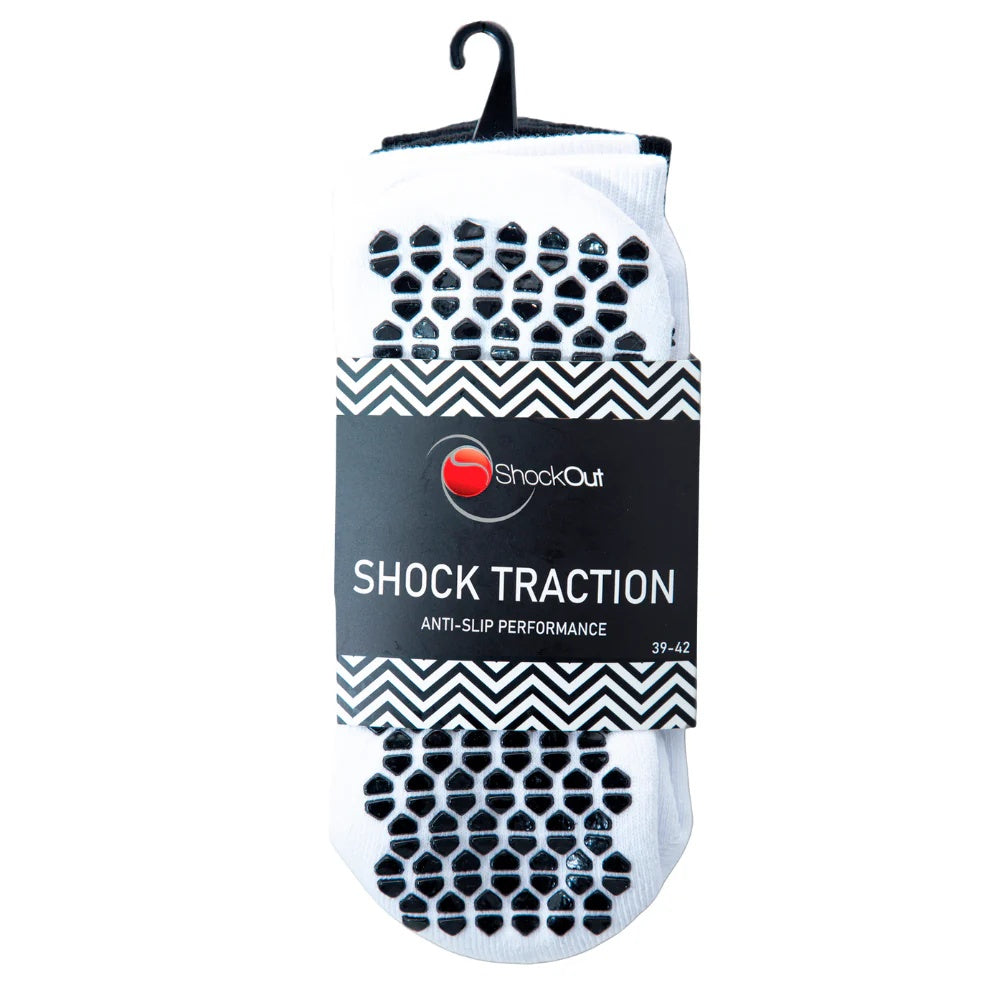 Shockout Traction Socks 2 Pack - Front