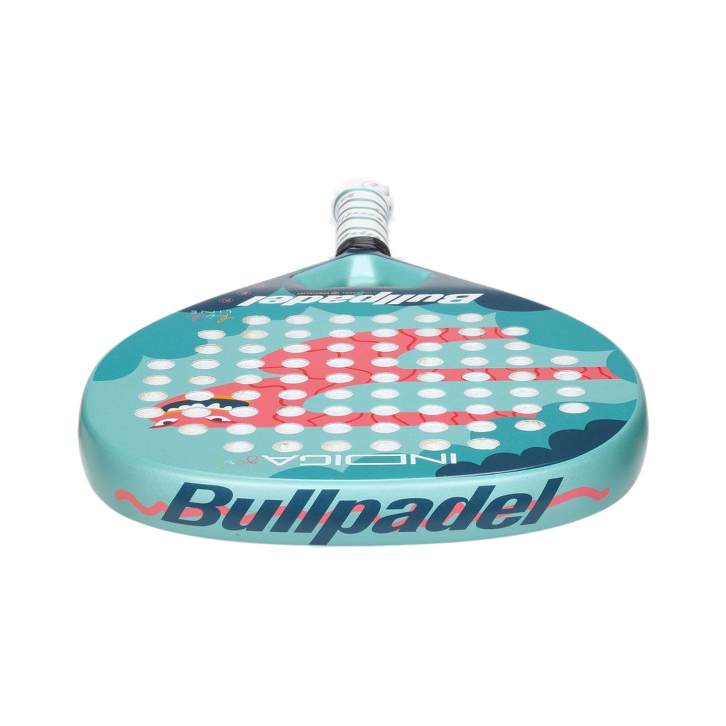 Bullpadel Indiga Girl 26 Junior Padel Racket - Left Side