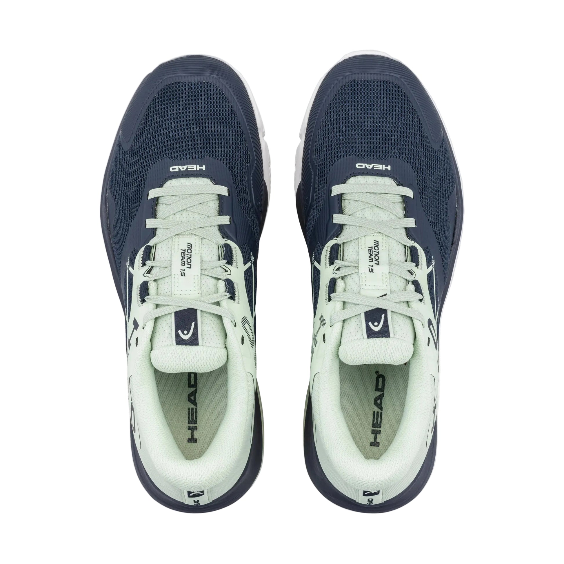 Head Motion Team 1.5 Padel Shoes Men - Blueberry/Chalk Green - Top