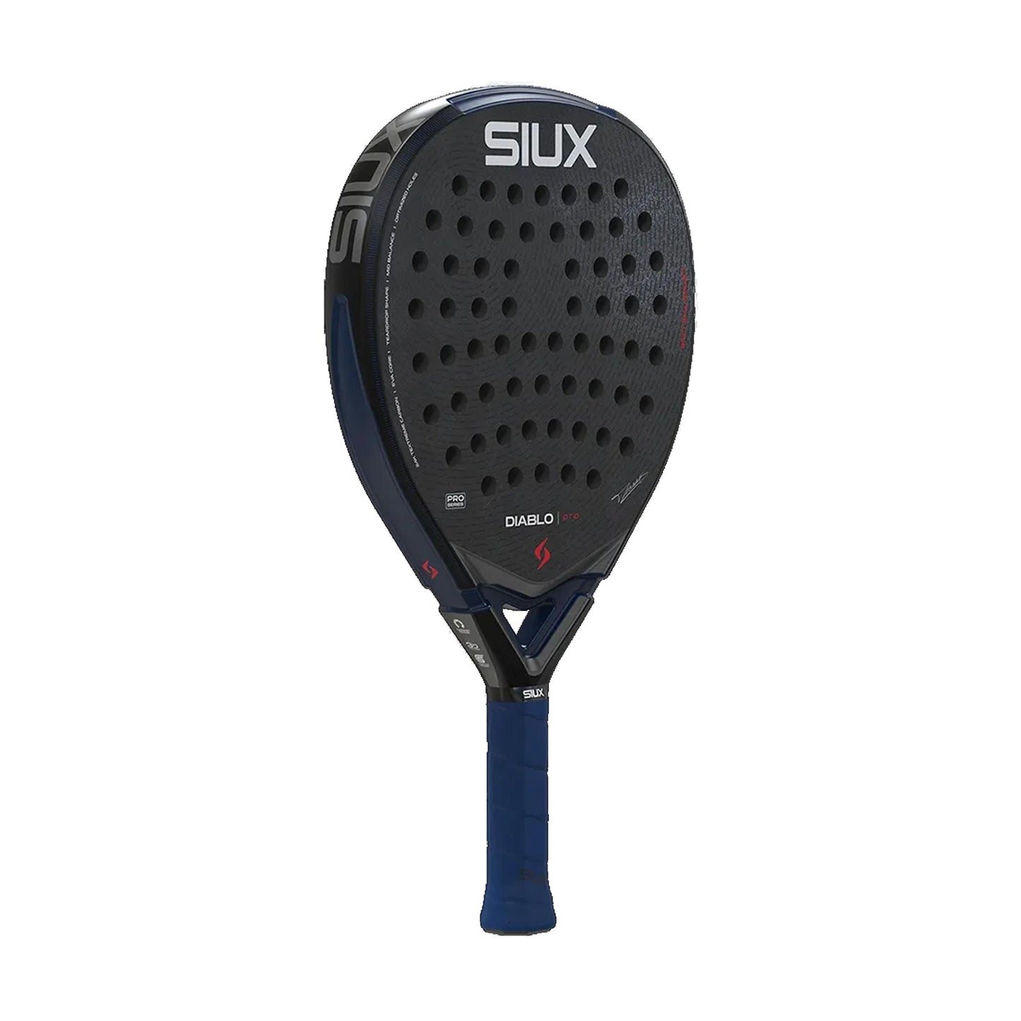 Siux Diablo Pro 2026 Padel Racket - Night Blue - Alternate Face