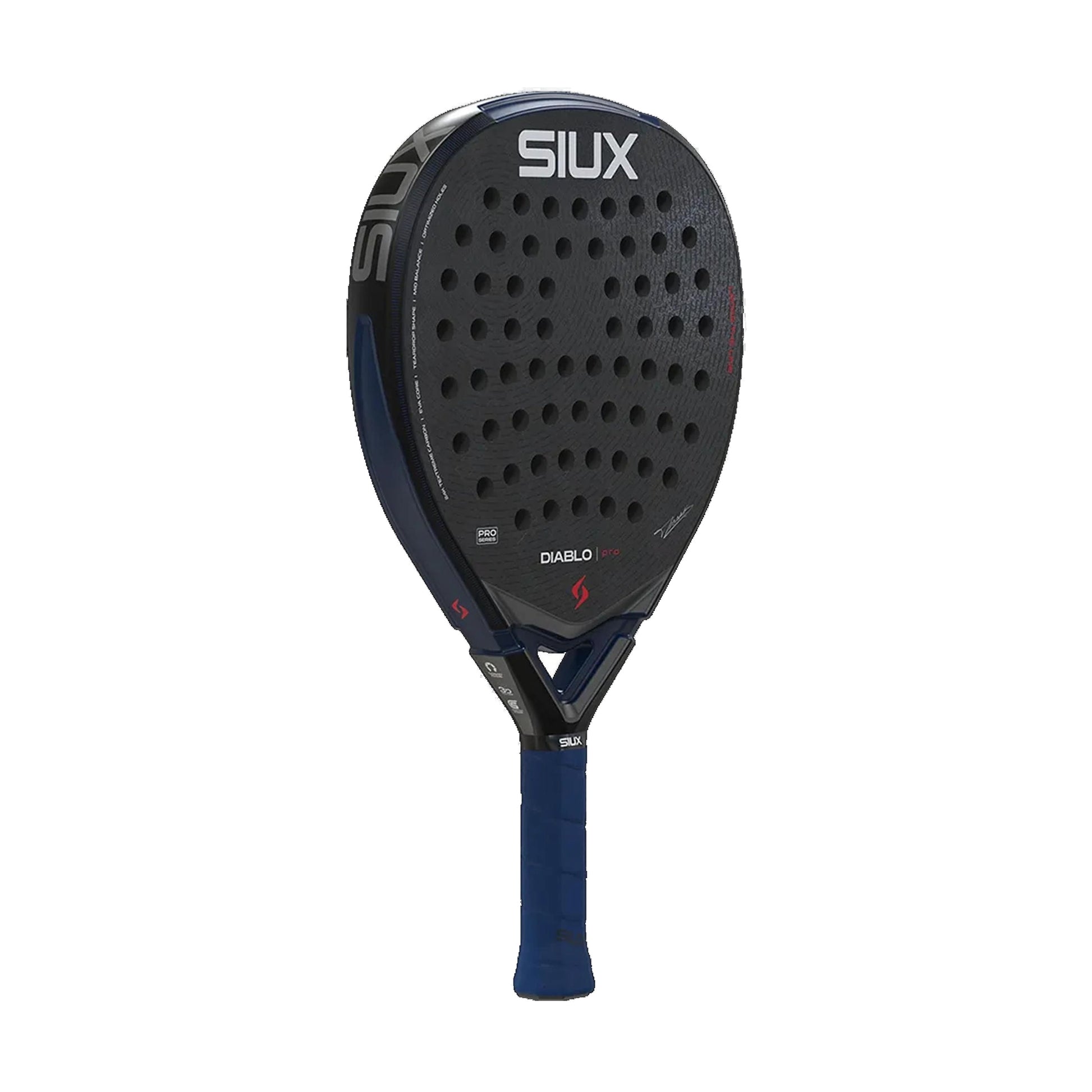 Siux Diablo Pro 2026 Padel Racket - Night Blue - Alternate Face