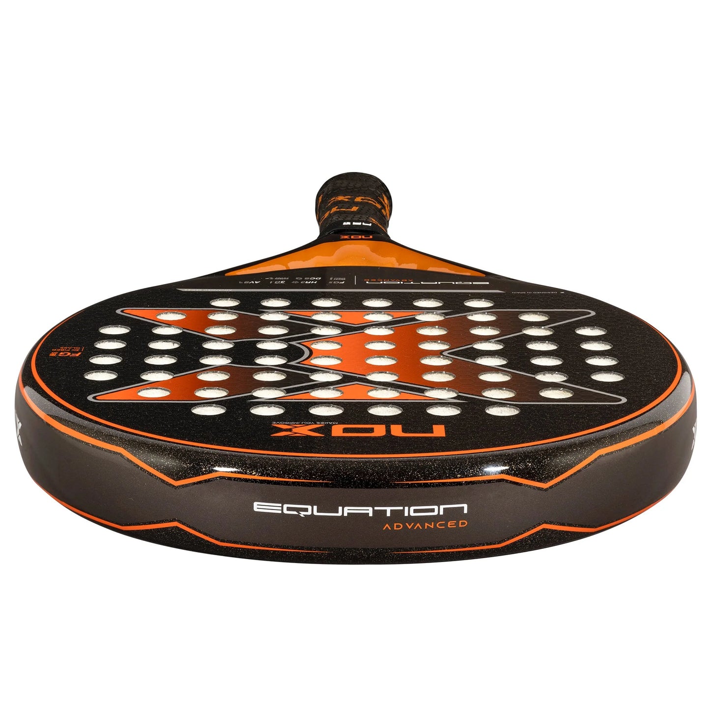 NOX Equation Advanced Padel Racket-Top