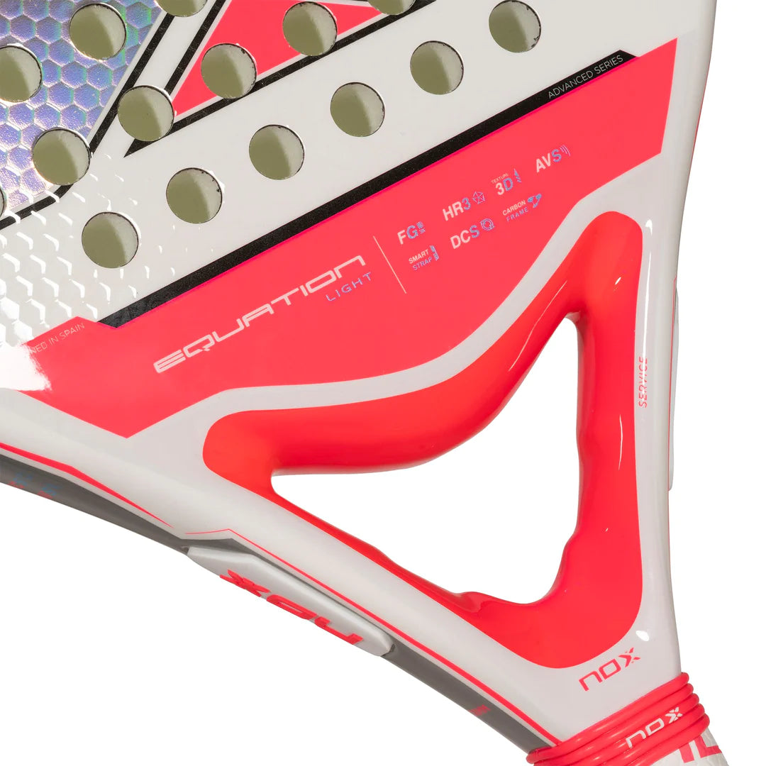 NOX Equation Light Advanced Padel Racket-Heart