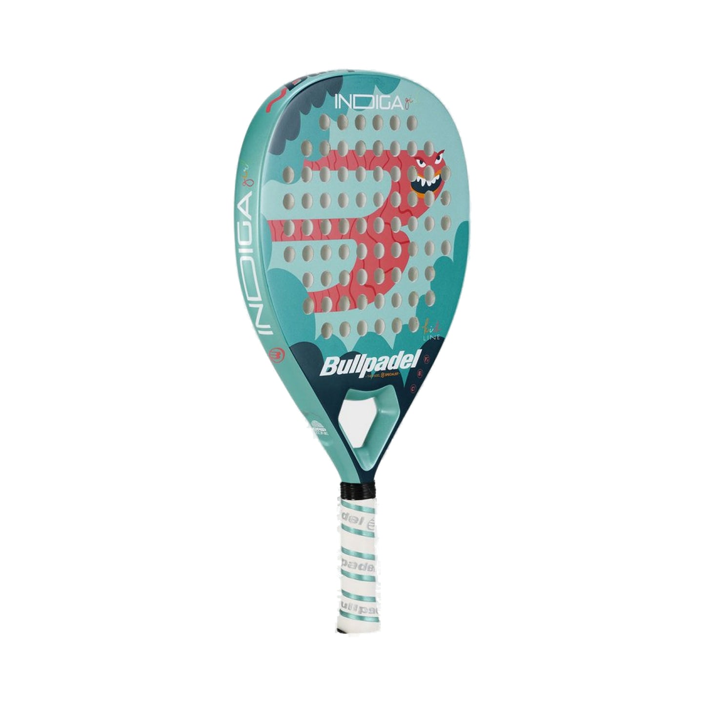 Bullpadel Indiga Girl 26 Junior Padel Racket - Back