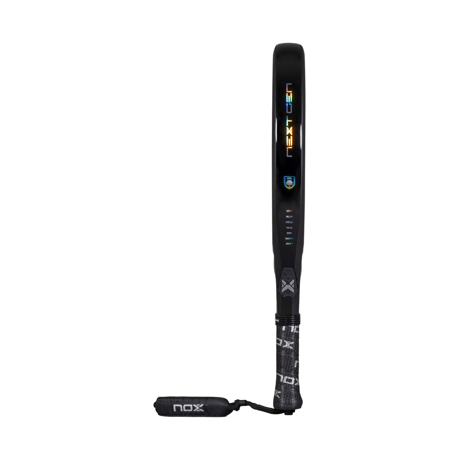 NOX NextGen Pro Attack 12K NFA Series 2026 Padel Racket - Side Profile