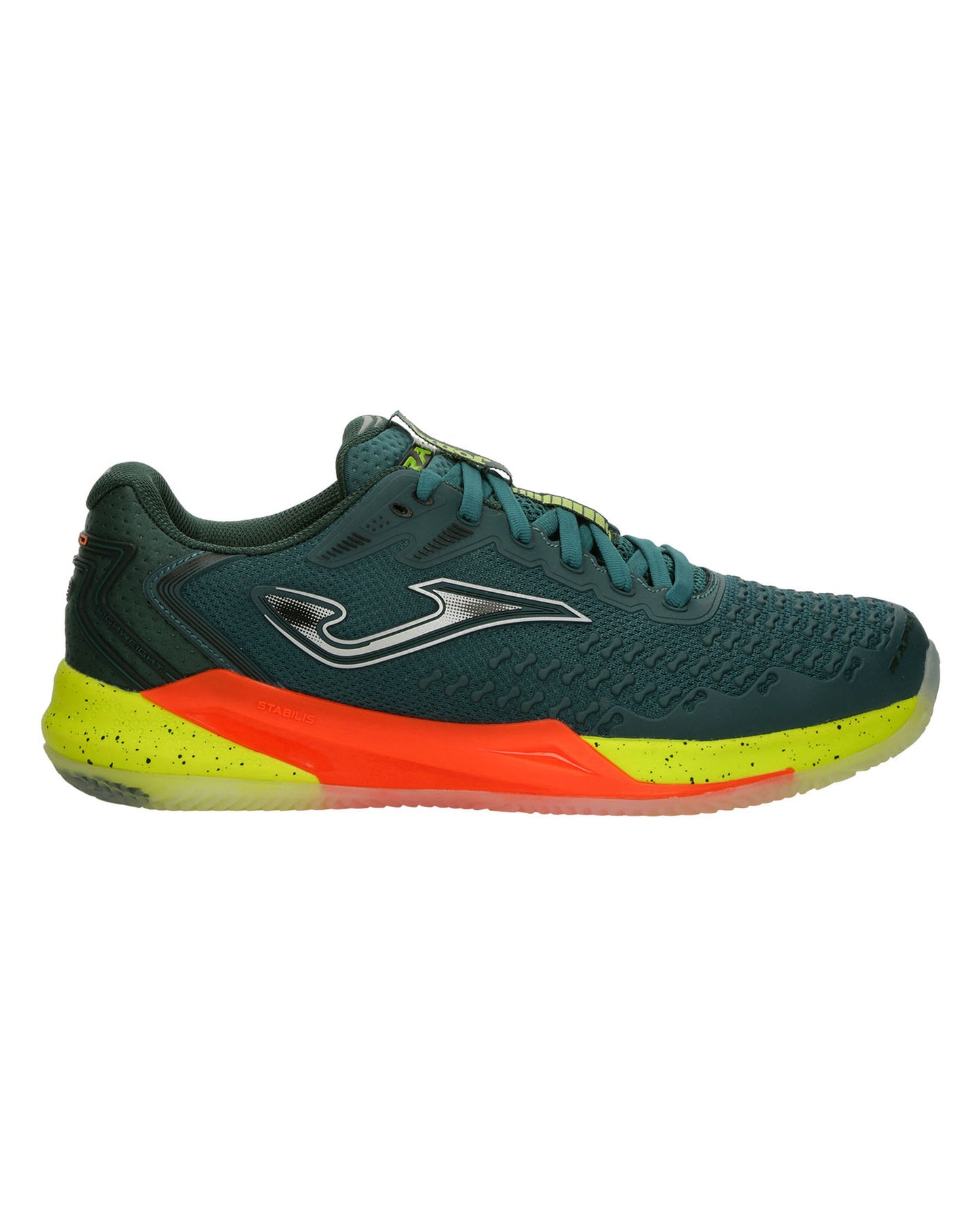 Joma Rapid Men 2617 Padel Shoes - Petroleum Grey - Side