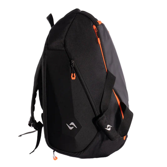 Siux Tour padel bag, opposite side view, black