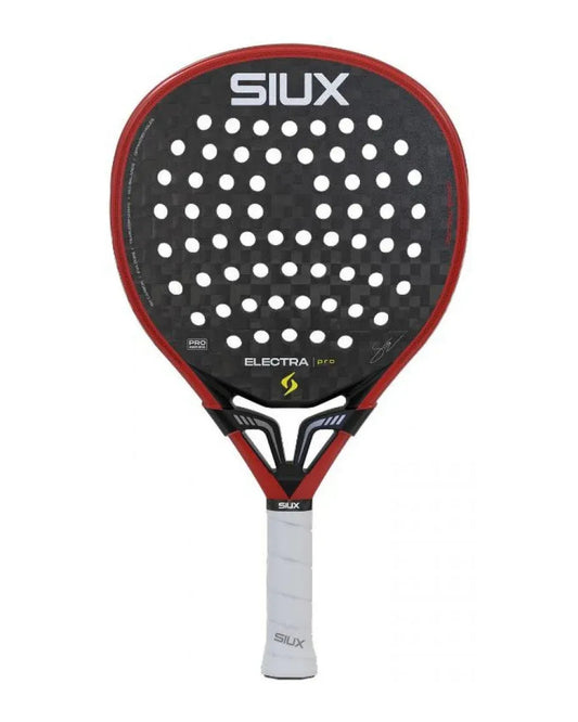 Siux Electra Pro 2026 Fire Red Padel Racket - Front