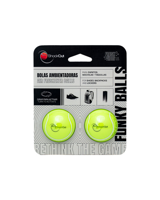 Shockout Funky Balls Shoe Odour Control 2-Pack - Front