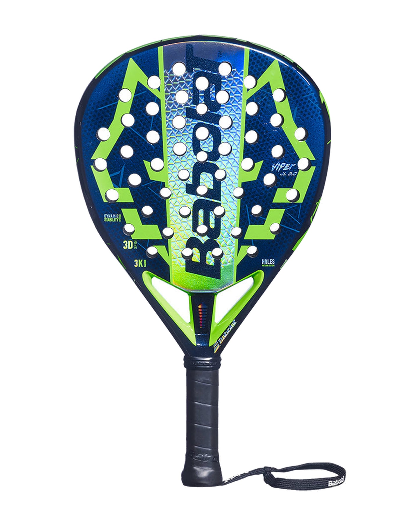 Babolat Viper LeBron 3.0 Green Padel Racket - Front