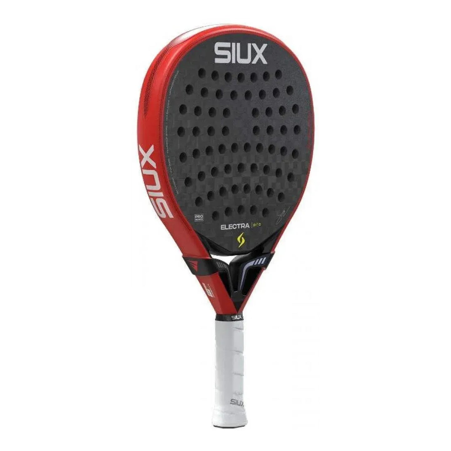 Siux Electra Pro 2026 Fire Red Padel Racket - Front Left
