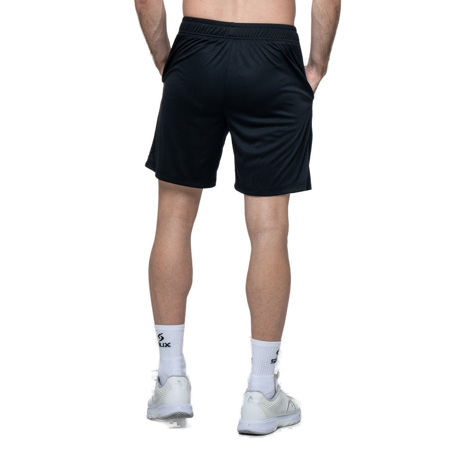 Siux Club 26 Men's Padel Shorts - Black - Back
