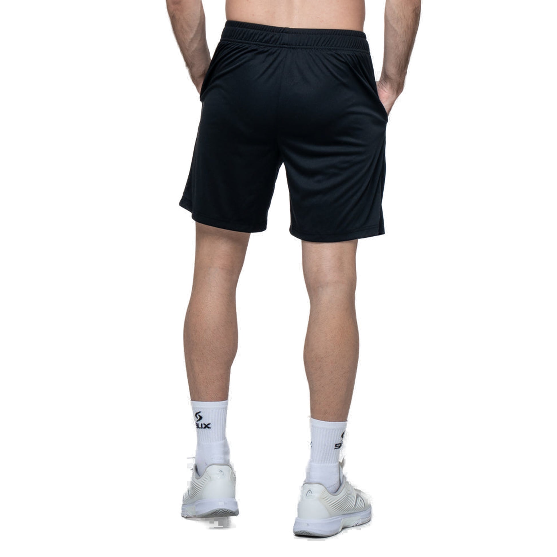 Siux Club 26 Men's Padel Shorts - Black - Back