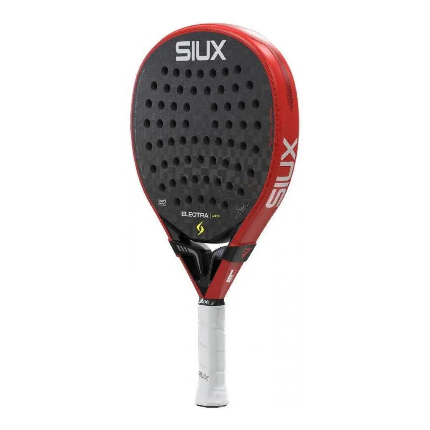Siux Electra Pro 2026 Fire Red Padel Racket - Front Right