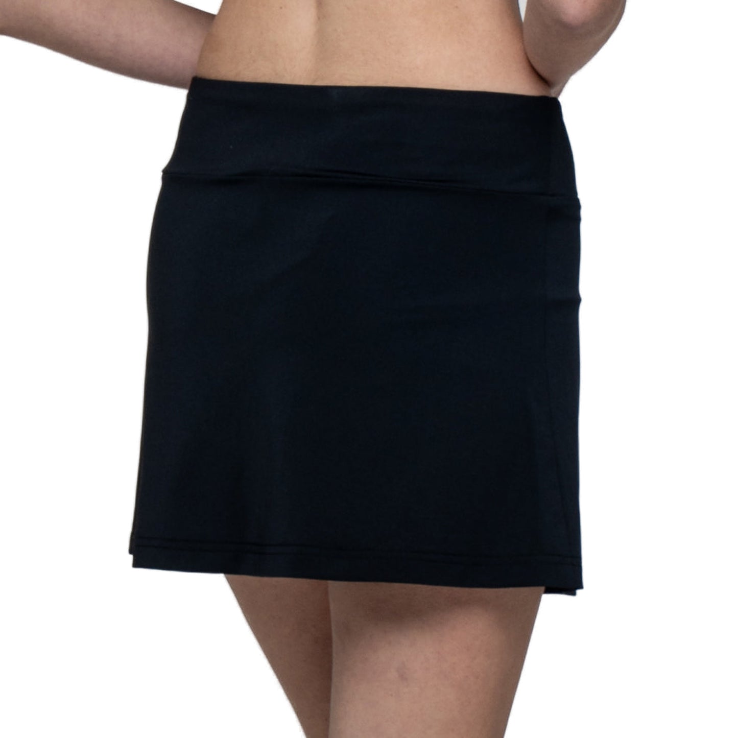 Siux Club 26 Women's Padel Skirt - Black - Rear Detail