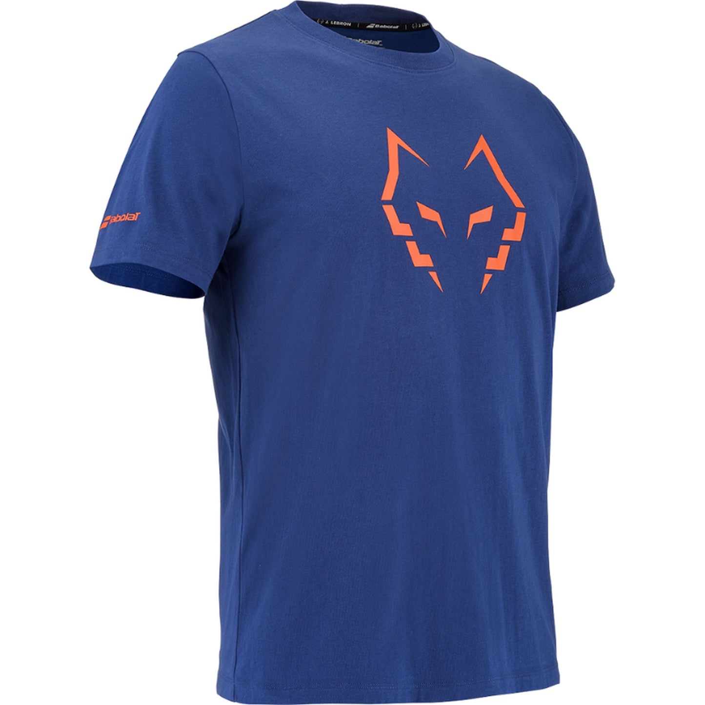 Babolat Lebron Cotton T-Shirt - Blue Depths - Side