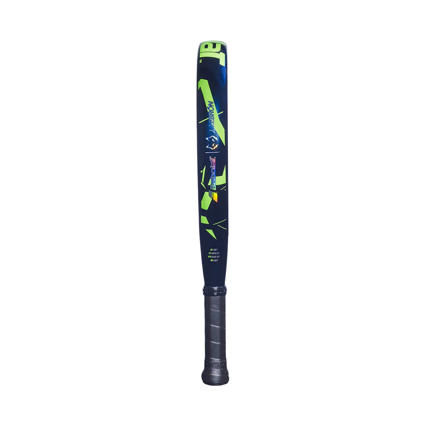 Babolat Viper LeBron 3.0 Green Padel Racket - Side Profile