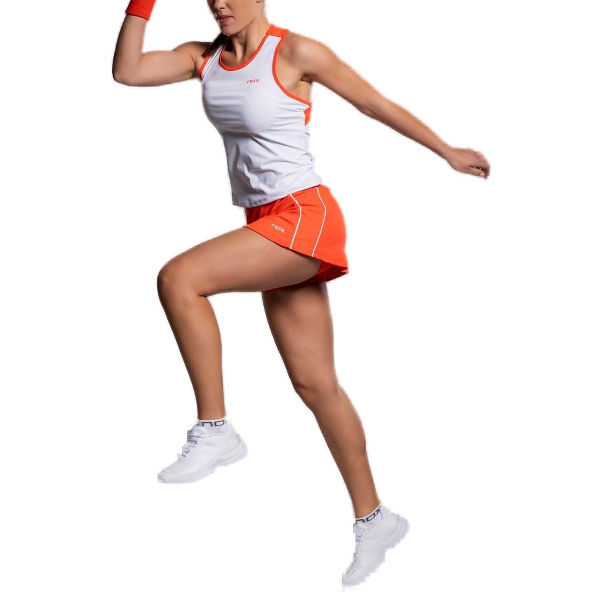 Nox Team Tank Top White/Red - image 5