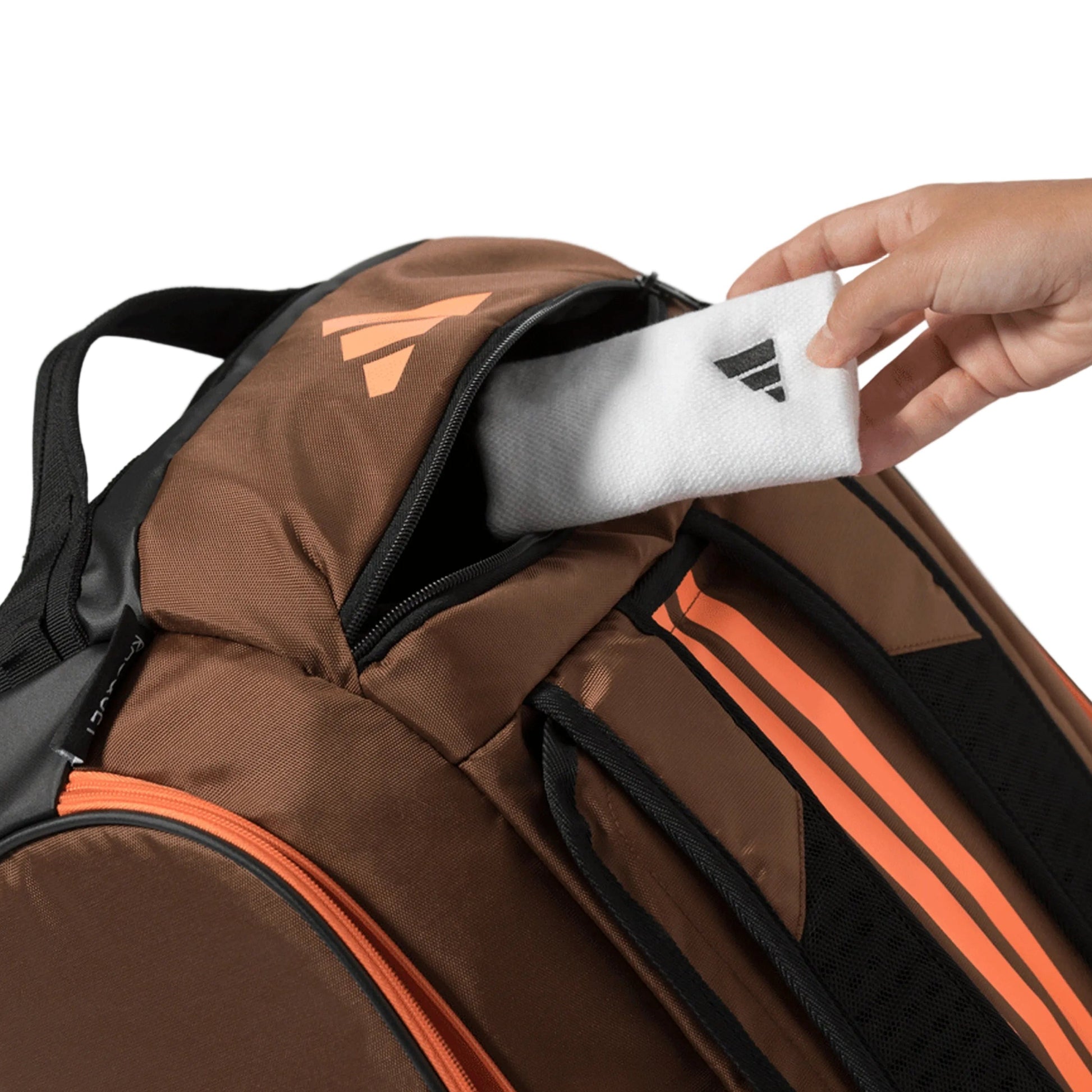 Adidas Racket Bag Tour Bronze 2026 - Strap Detail