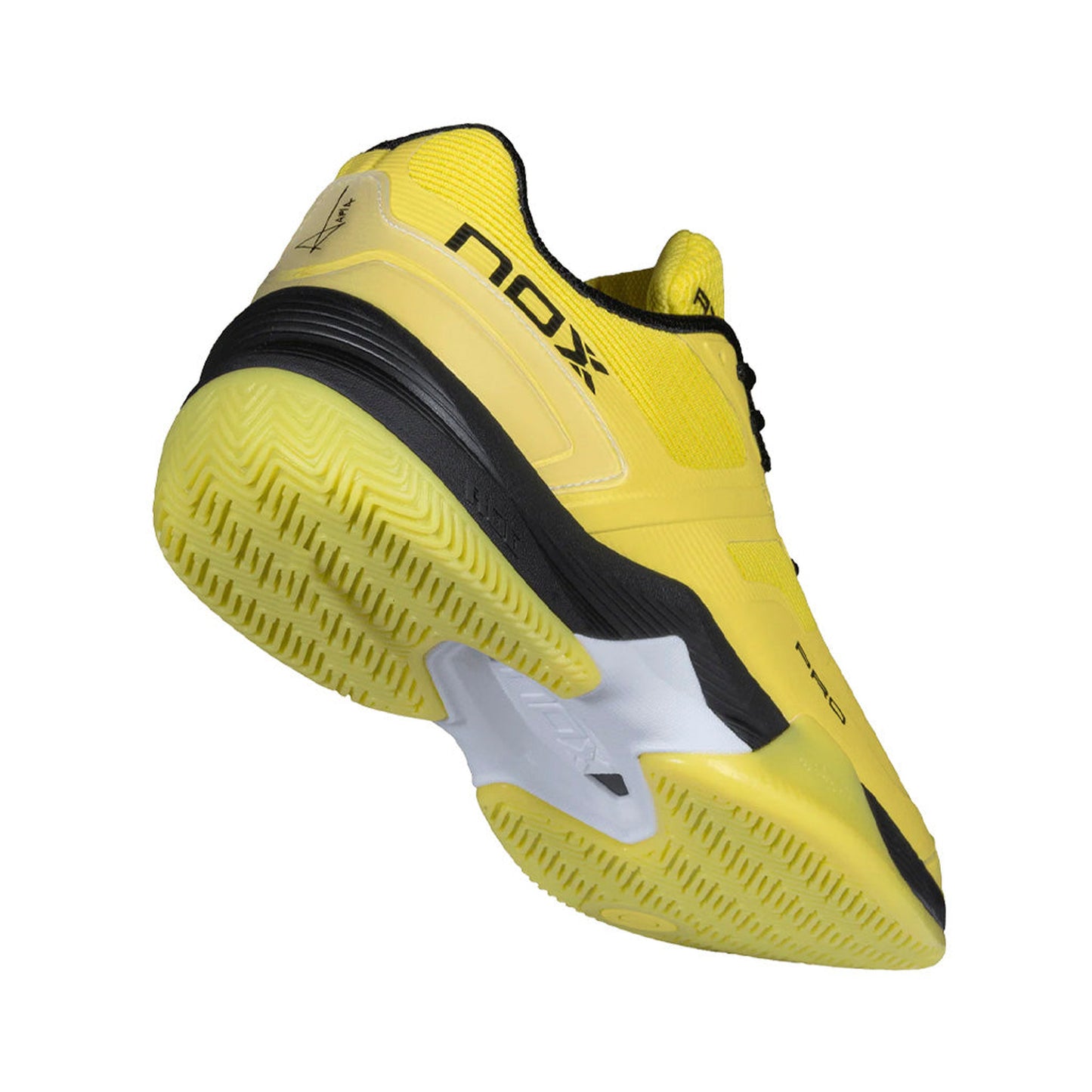NOX AT10 Pro Padel Shoes - Sun/Black - Sole Detail