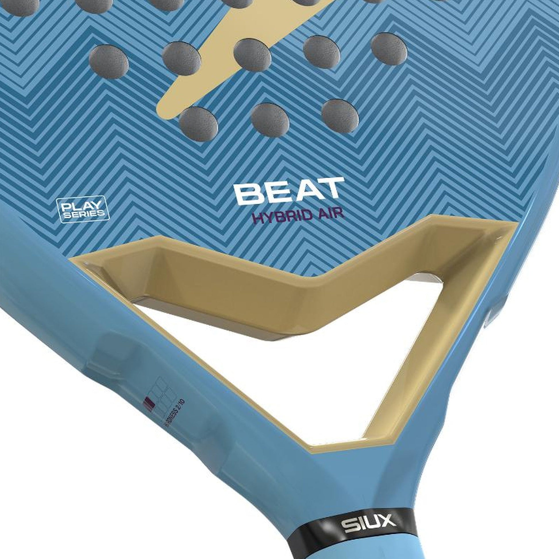 Siux Beat Play Hybrid Air 3 2026 Padel Racket - Throat Detail