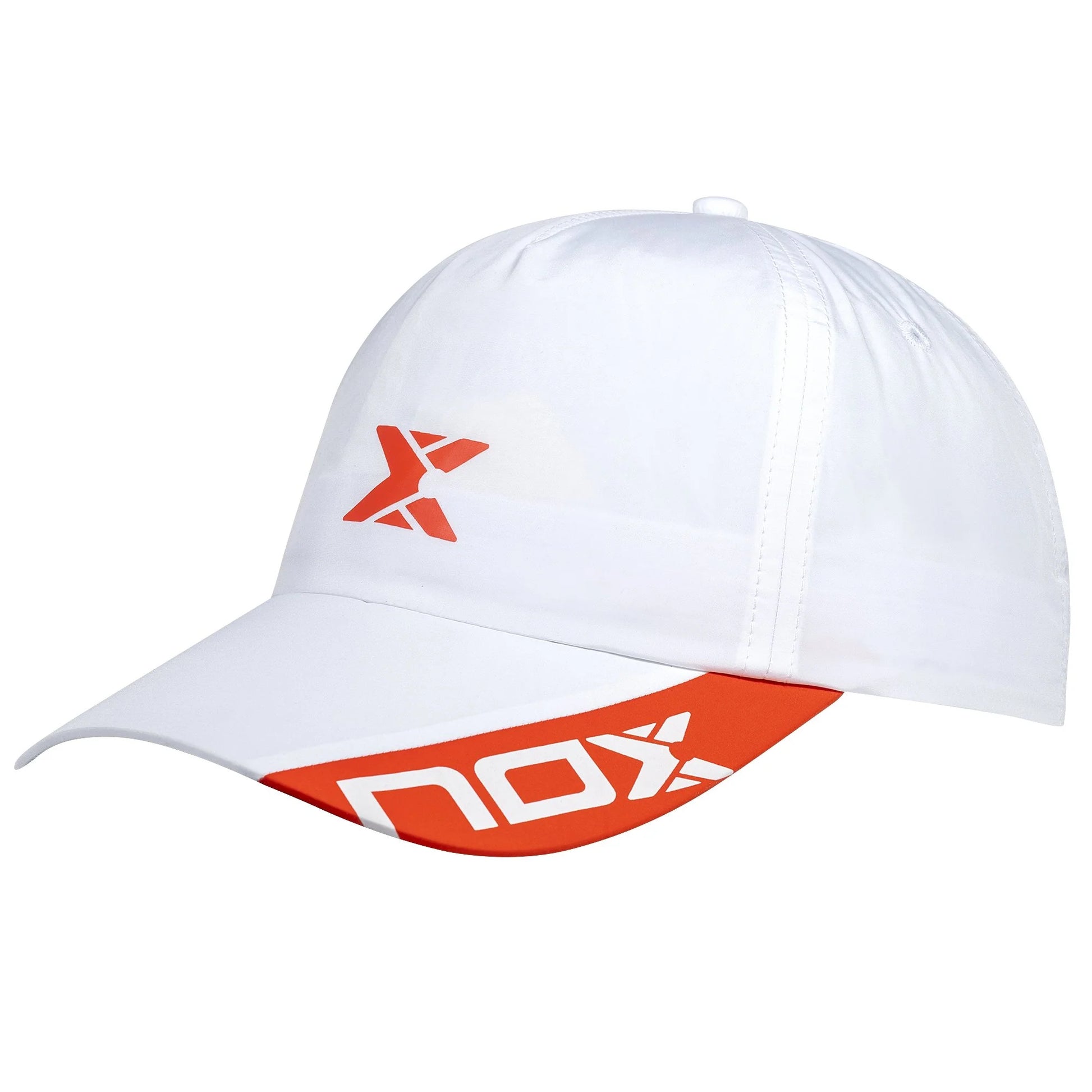 NOX Padel Cap White - Side Logo