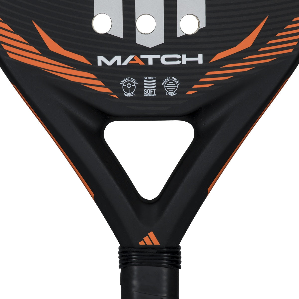 Adidas Match Black 2026 Padel Racket - Heart