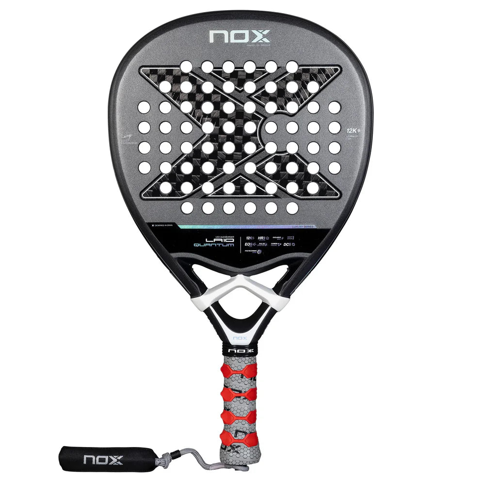 NOX LA10 Quantum 12K Padel Racket - Front CG