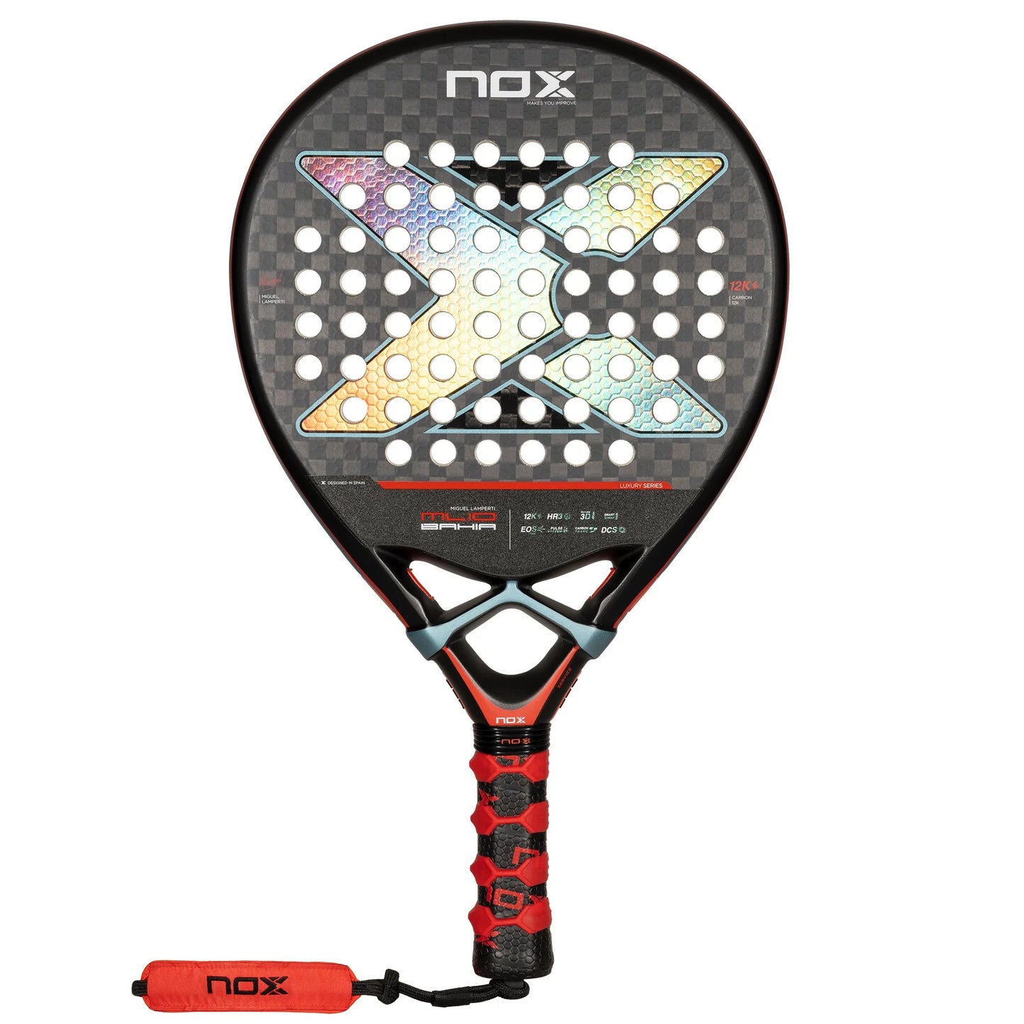 NOX ML10 Bahia 12K Luxury Padel Racket- Custom Grip - Front