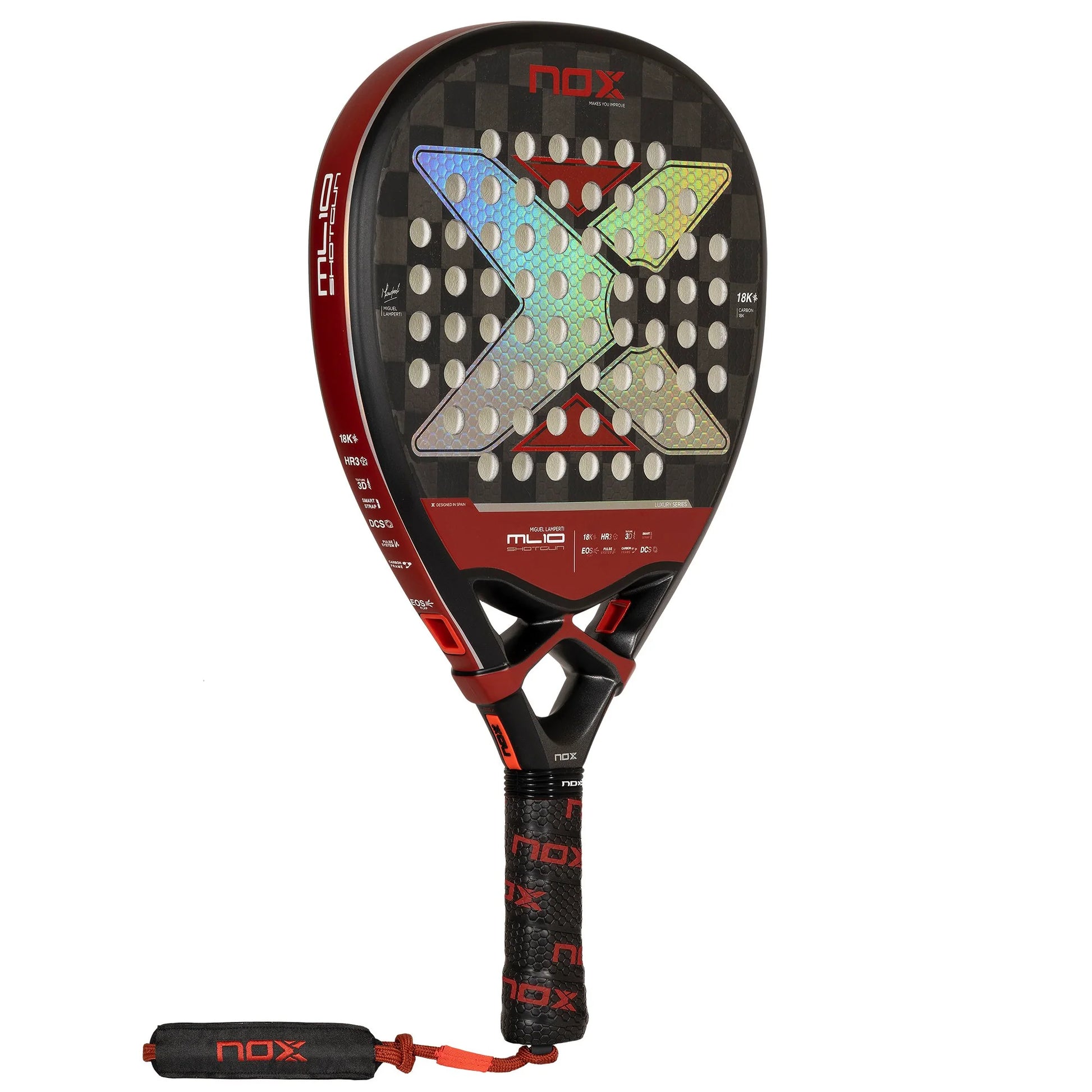NOX ML10 Shotgun 18K Luxury 2024 Padel Racket by Miguel Lamperti NOX ML10 Shotgun 18K Luxury 2024 Padel Racket by Miguel Lamperti