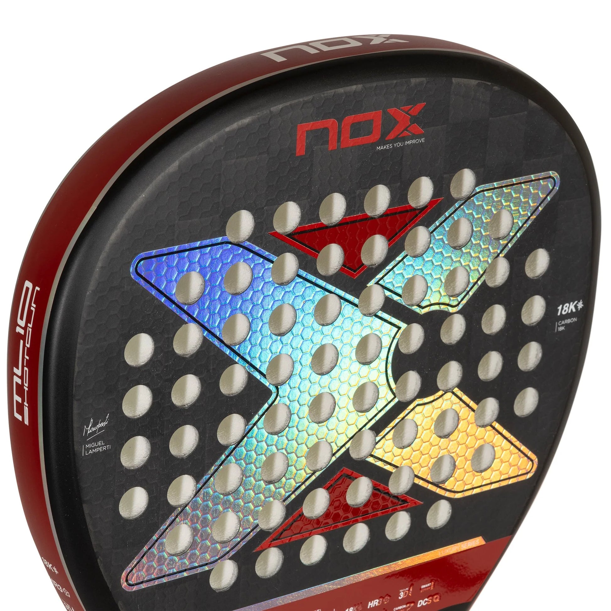 NOX ML10 Shotgun 18K Luxury Padel Racket-Face